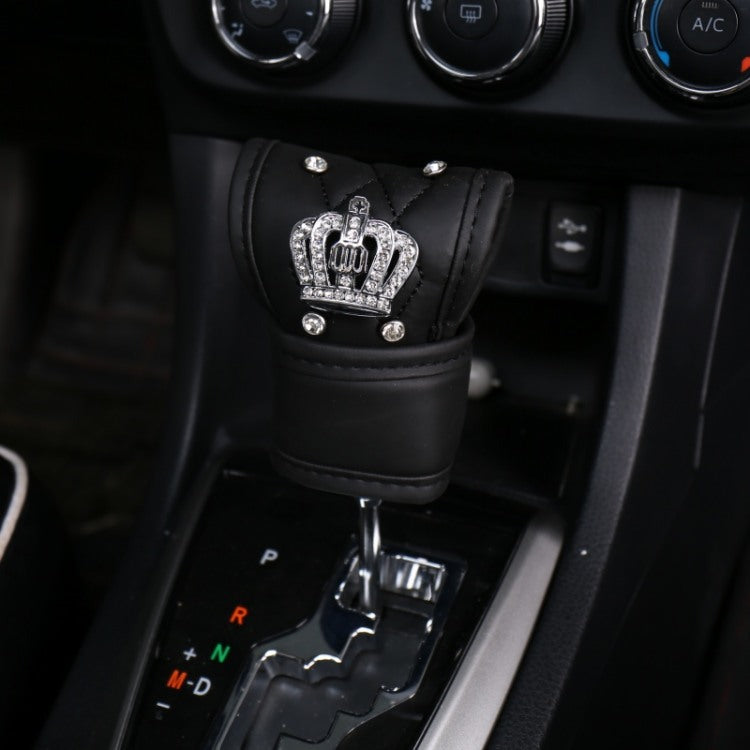 Wholesale PU Diamond Crown Car Interior